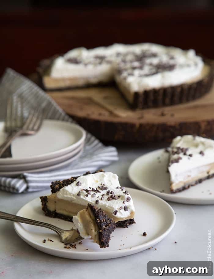 Banana Butterscotch Almond Tart Recipe – Creamy Caramelized Slice 5 Banana Butterscotch Almond Tart