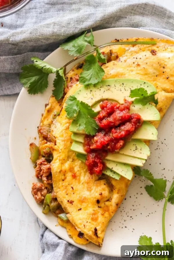 Whole30 & Keto Chorizo Omelette