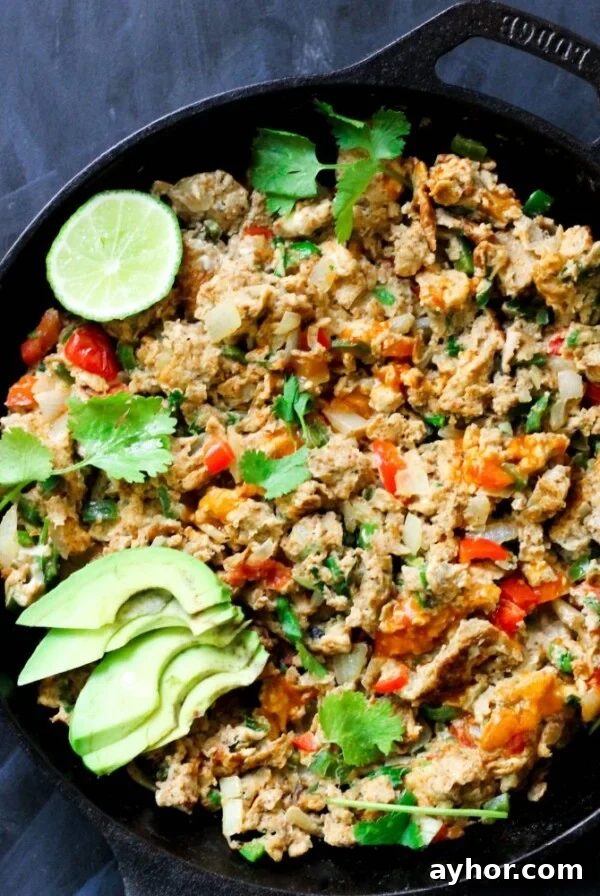 Paleo Mexican Scrambled Eggs
