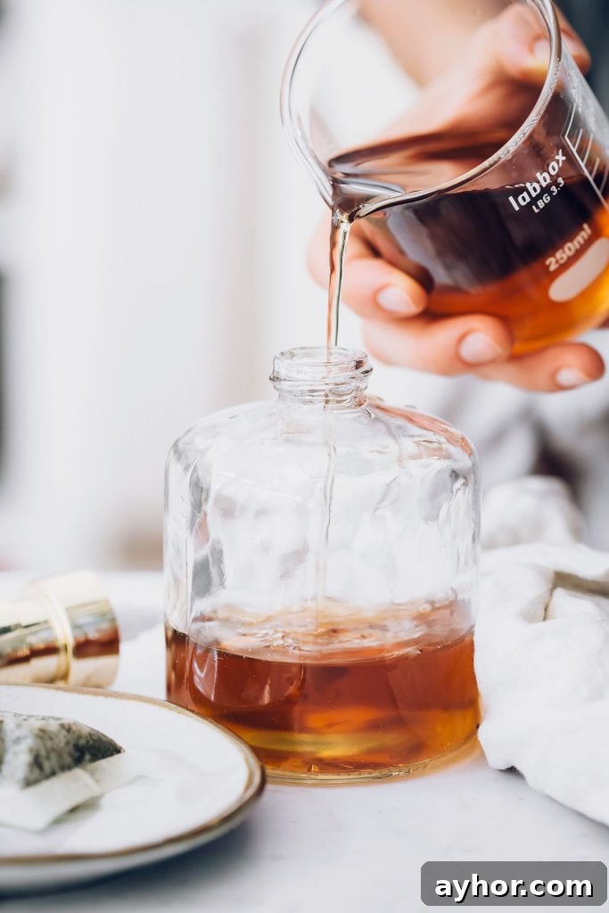 DIY Window Cleaner with Black Tea