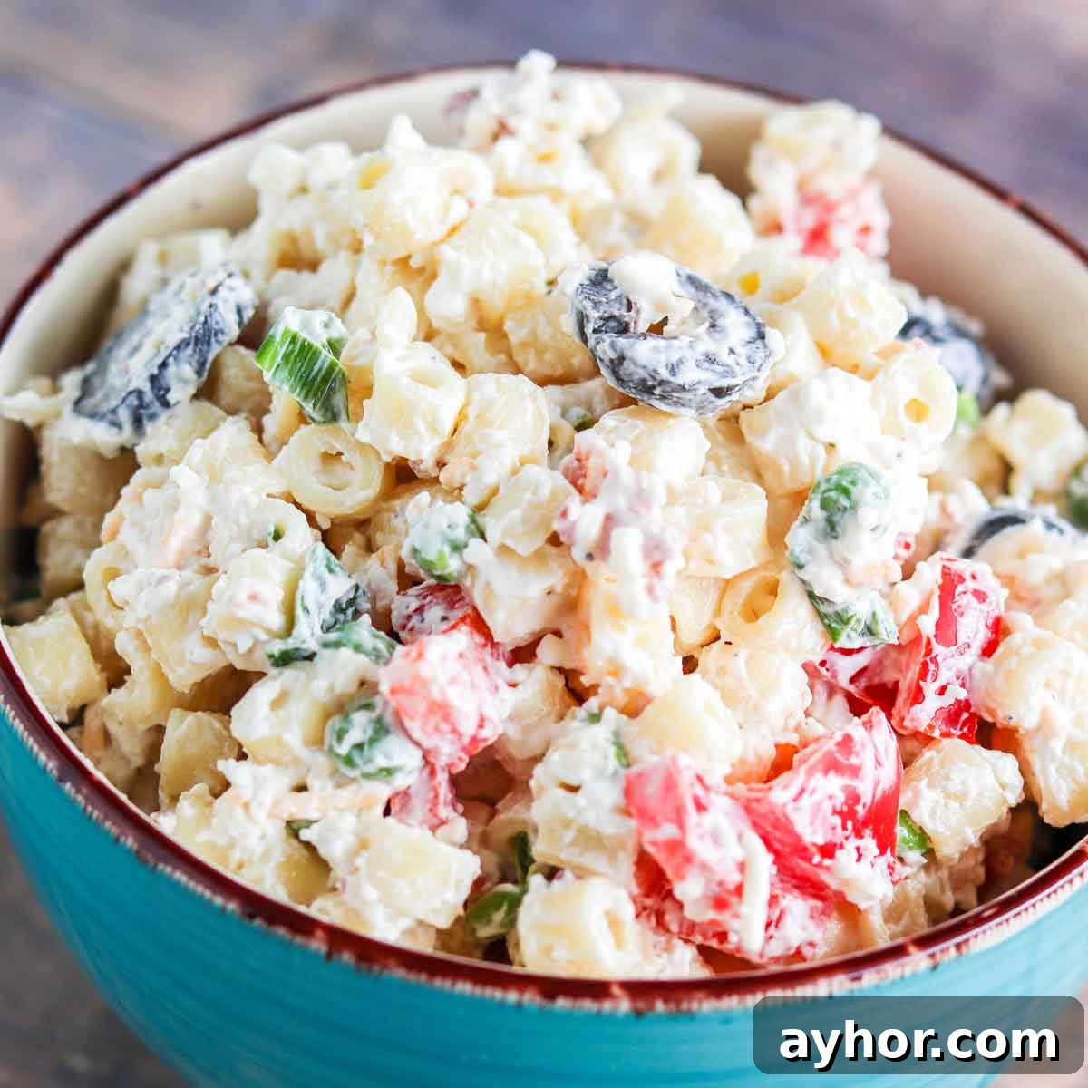 Best Creamy Pasta Salad for a BBQ