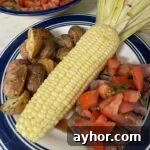 Grilled flank steak with bruschetta