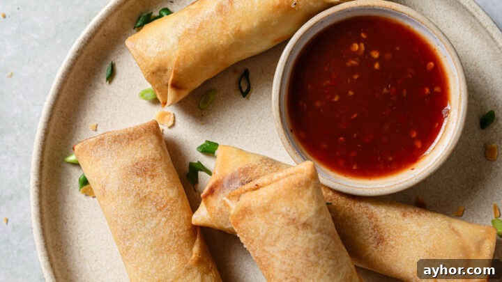 Chicken Spring Rolls...