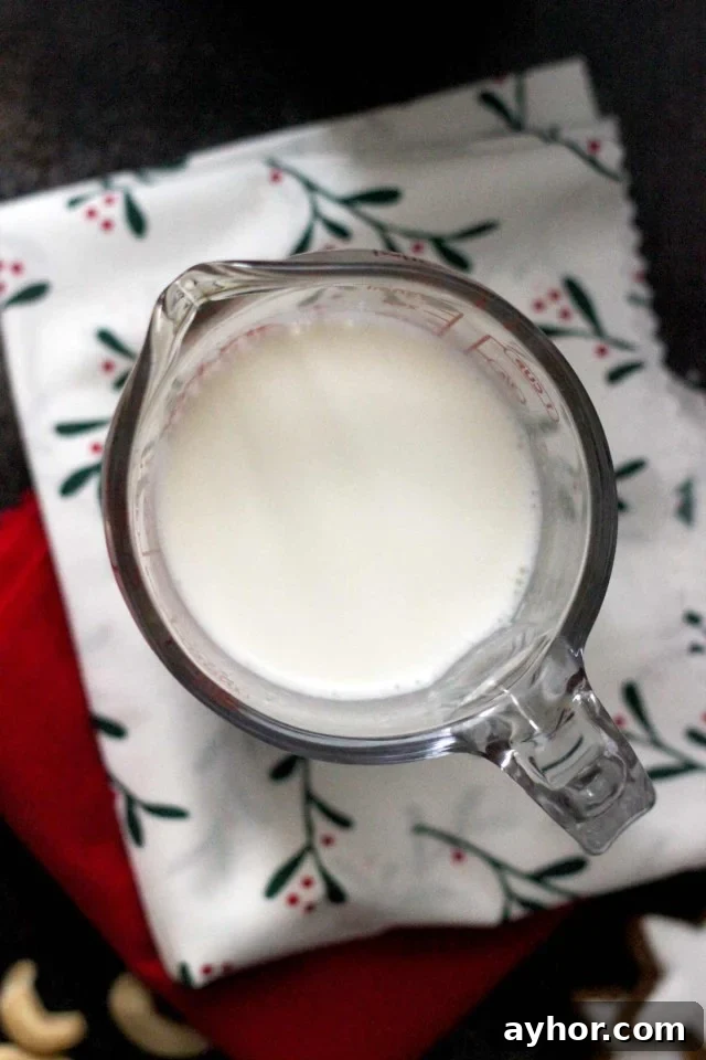 Healthy Vegan Pumpkin Spice Latte - Dairy-Free Cashew Milk Made with The NutraMilk