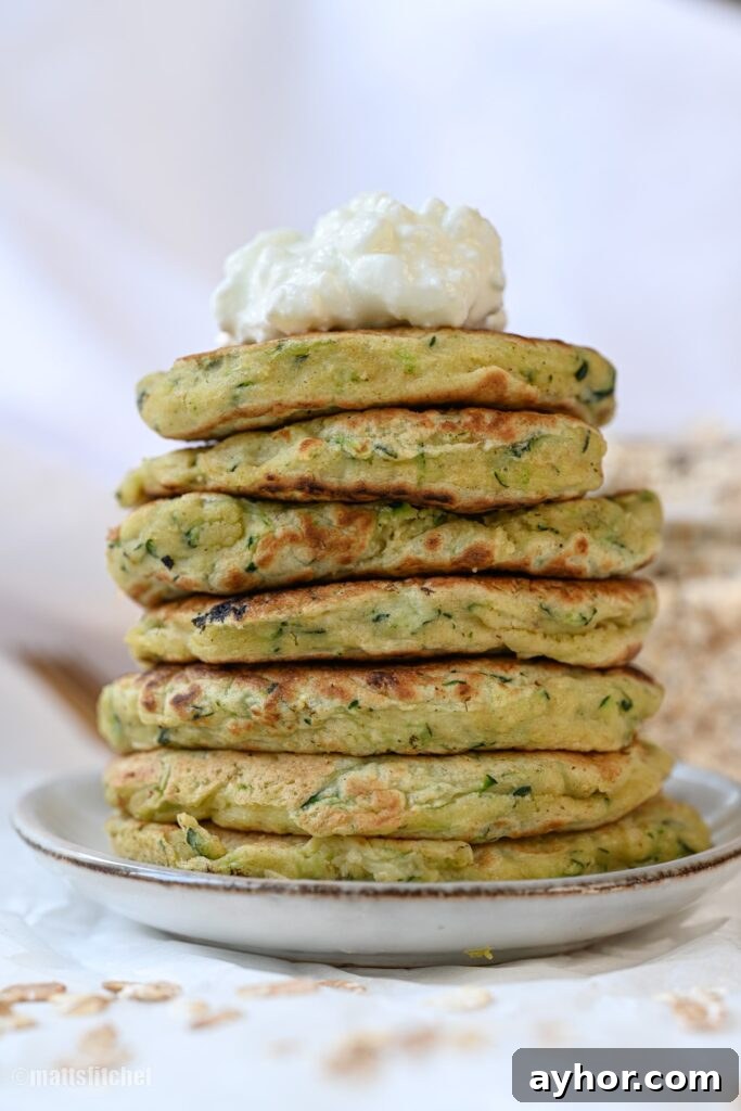 healthy zucchini fritters recipe