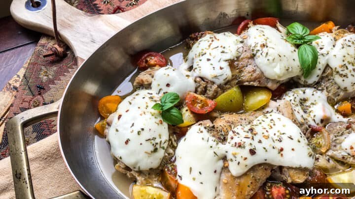 pizza chicken thighs in pan