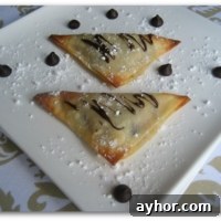Chocolate Chip Cookie Dough Dessert Wontons