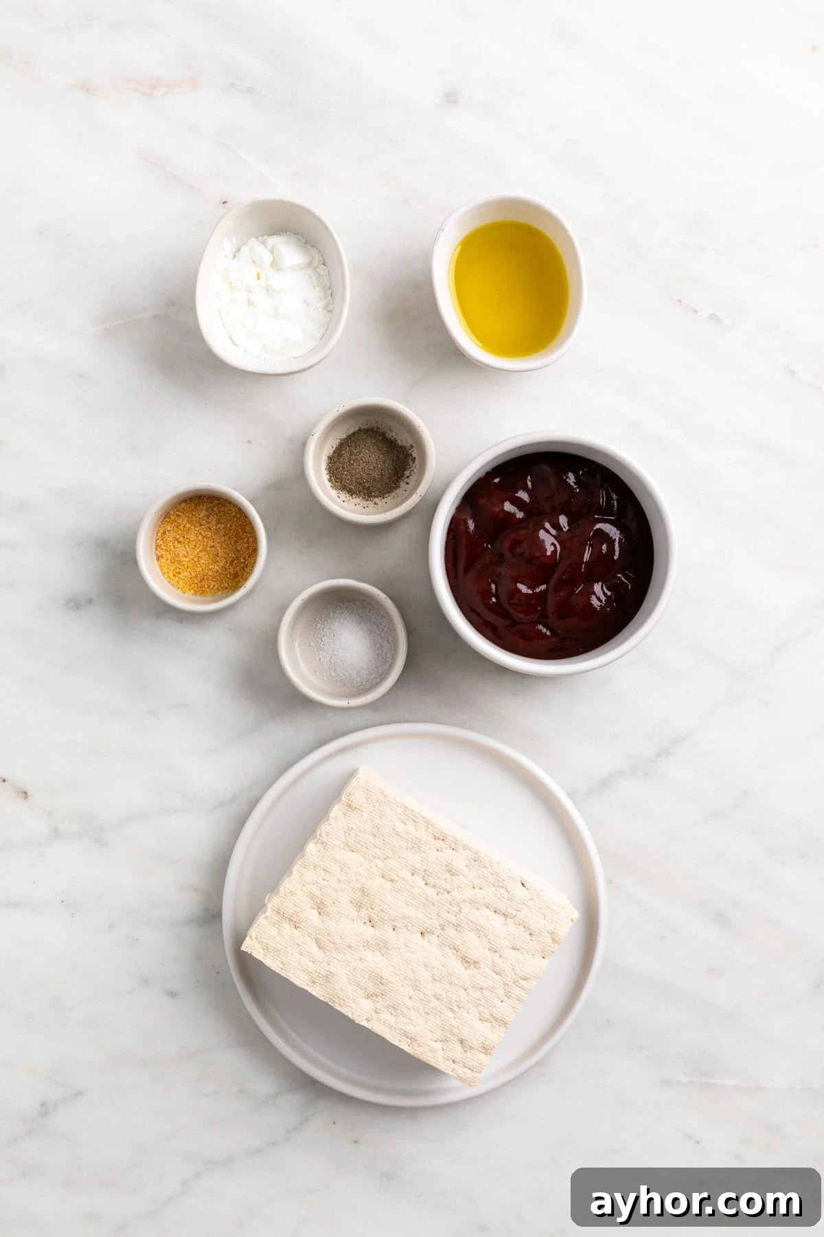 Grilled BBQ Tofu Recipe: Smoky, Glazed Plant-Based Dish 3 Ingredients for BBQ tofu