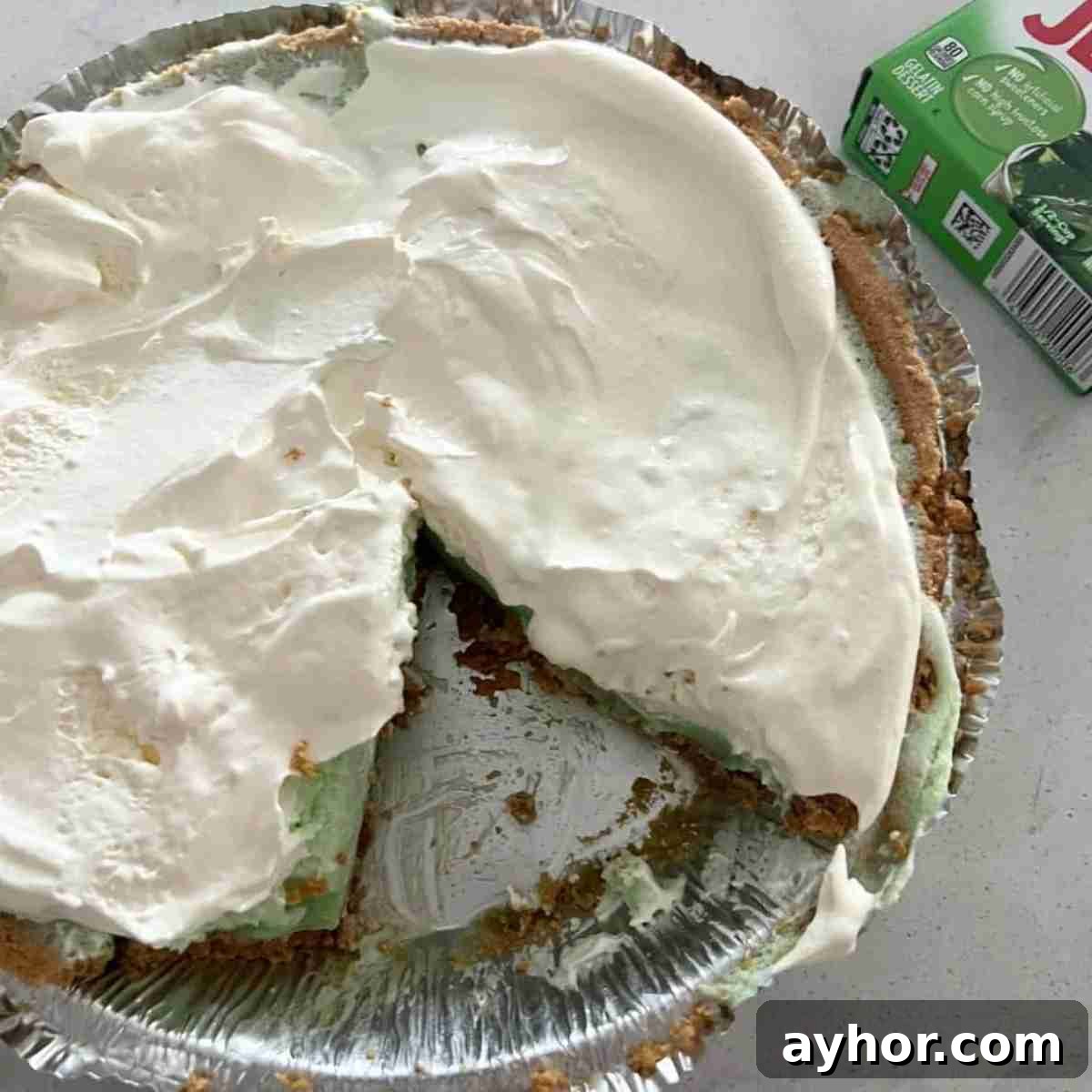 WeightWatchers Key Lime Pie Recipe with Jell-O Twist 2 Key lime pie made with Jello.