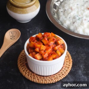 Instant mango pickle image
