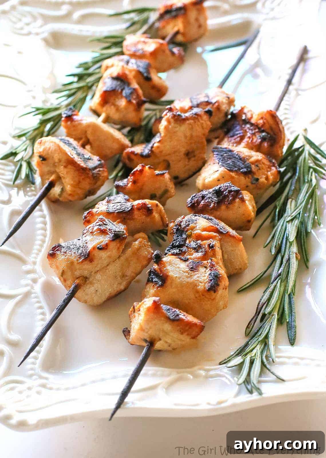 Rosemary Ranch Chicken Kabobs Recipe for Juicy Grilled Skewers 2 Rosemary Ranch Chicken Kabobs