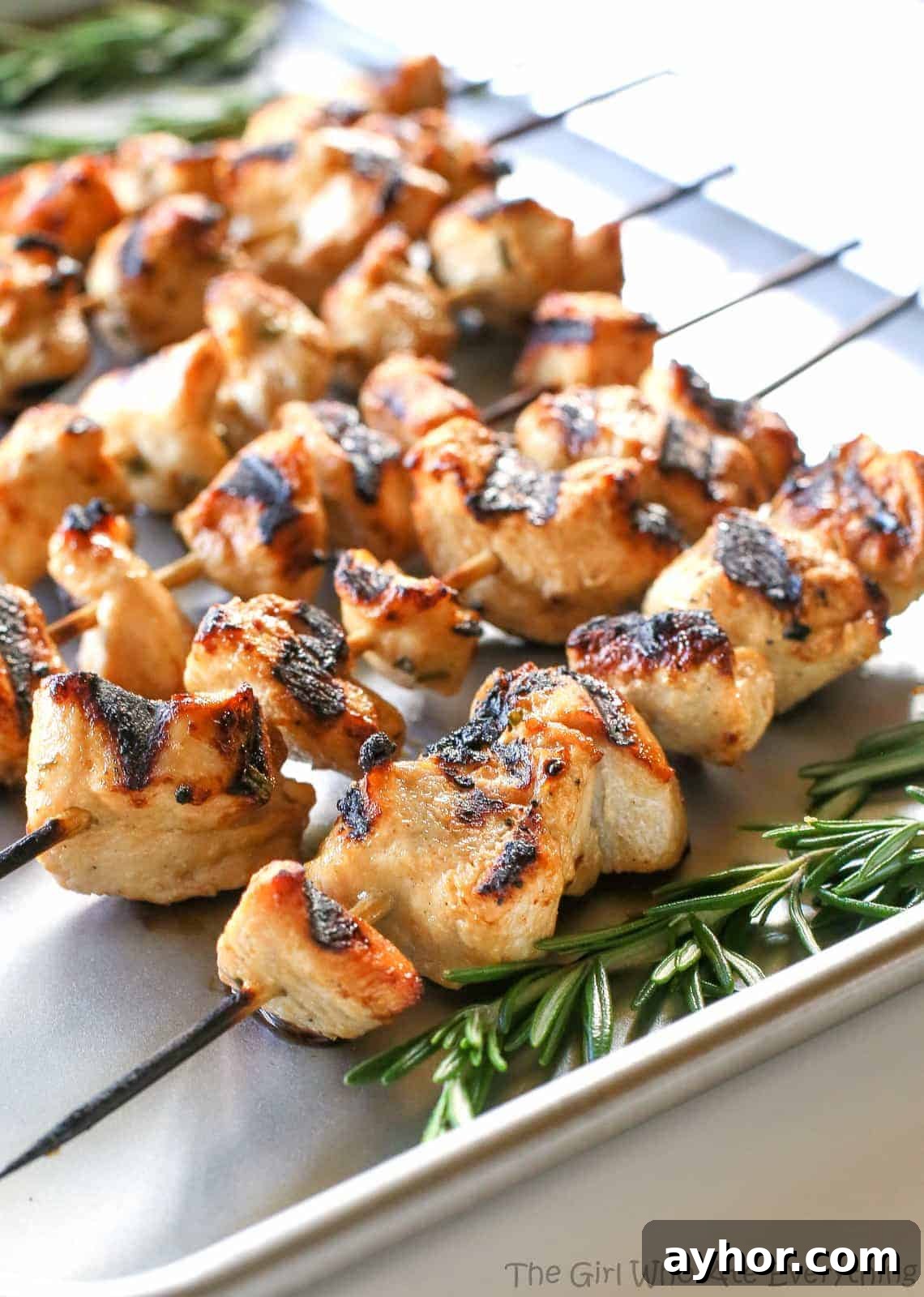 Rosemary Ranch Chicken Kabobs Recipe for Juicy Grilled Skewers 3 Rosemary Ranch Chicken Kabobs