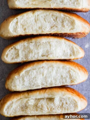 Sourdough discard hot dog buns.