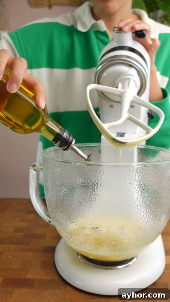 Bulgarian Medenki Honey Cookies Recipe for Soft Spiced Cookies 6 adding oil