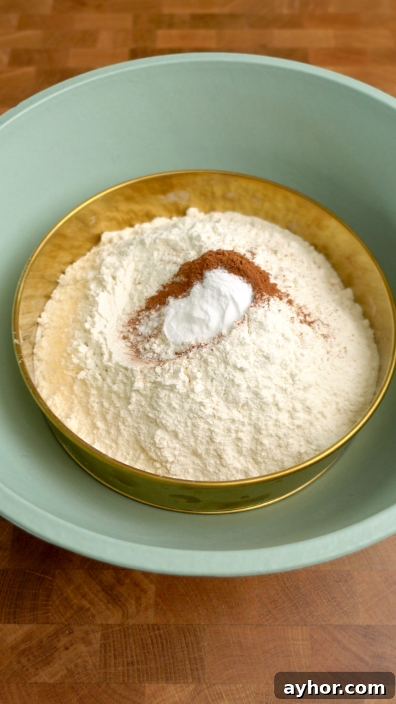 Bulgarian Medenki Honey Cookies Recipe for Soft Spiced Cookies 7 sifting flour and spices
