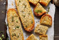Garlic Bread Spread Recipe with Olive Oil and Butter