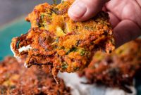 Crispy Zucchini and Lentil Fritters