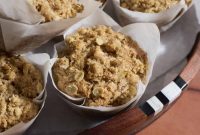 Sourdough Apple Muffins with Cinnamon