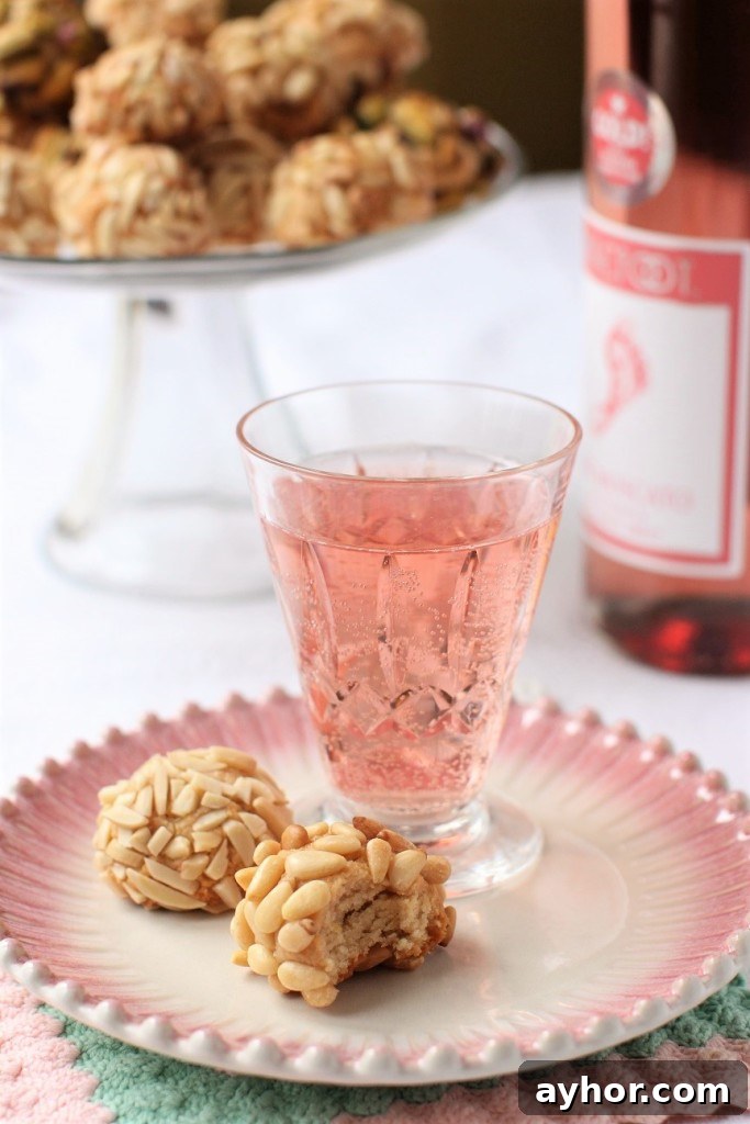 Savor Sicilian Almond Cookies While People Watching in Italy 10 Sicilian Almond Cookies with moscato wine
