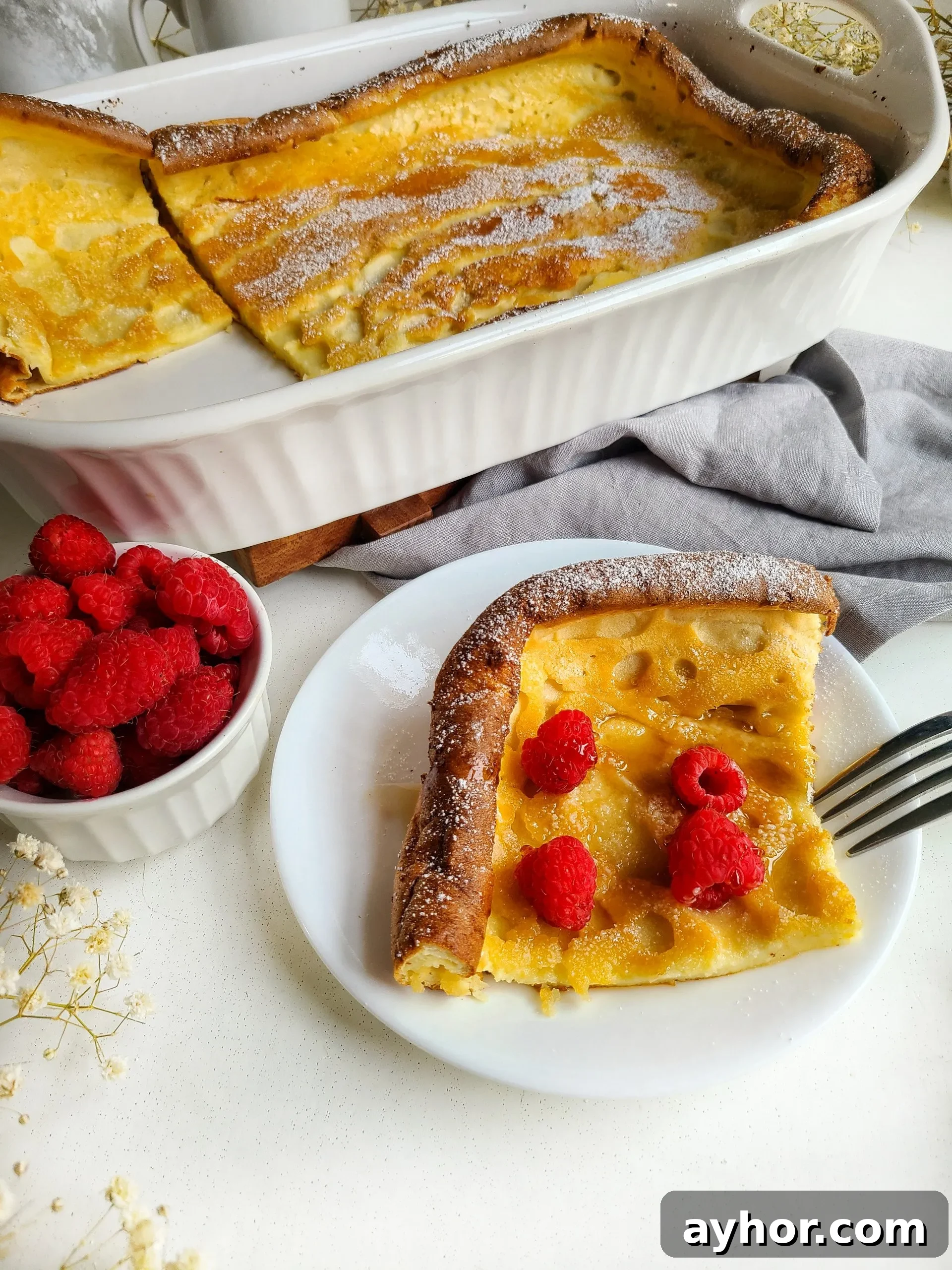 German Pancake (Dutch Baby): Fluffy Oven Pancake Recipe 3 german pancake