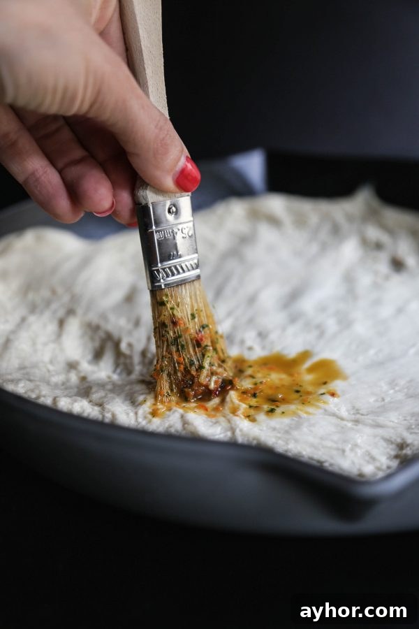 Chicken Meatball Banh Mi Skillet Pizza