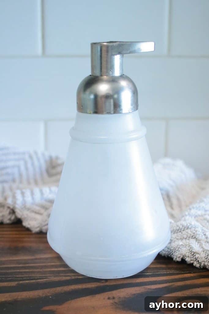 diy foaming hand soap ingredients