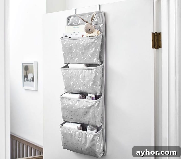 over the door nursery storage