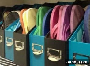 creative shoe storage
