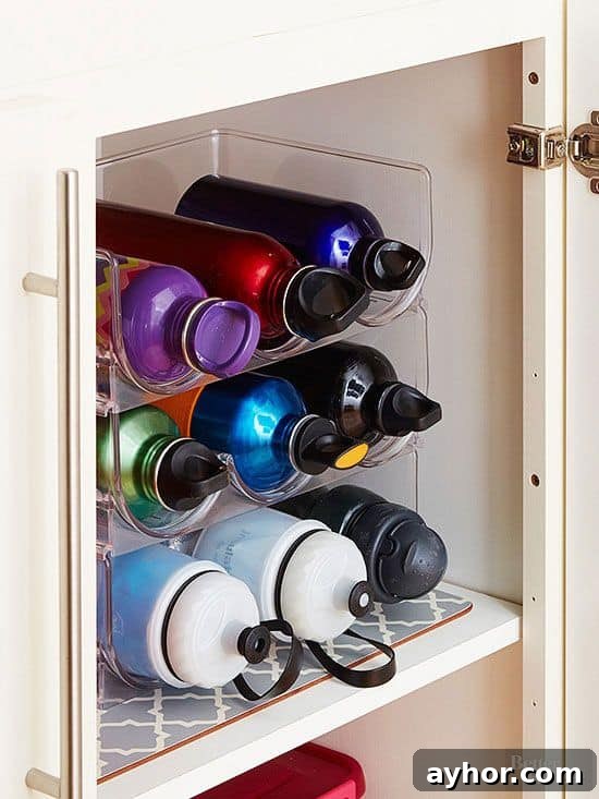 bottle organizing