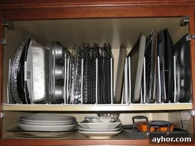 cabinet organizing