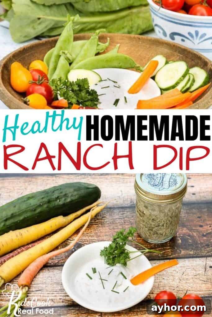 Kids' Cooking Video: Homemade Ranch Dip for Veggies 2 Homemade Ranch Dip for Veggies