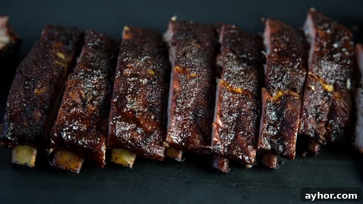 How to Smoke Baby Back Ribs That Turn Out Perfect 6 Sliced BBQ Baby Back Ribs
